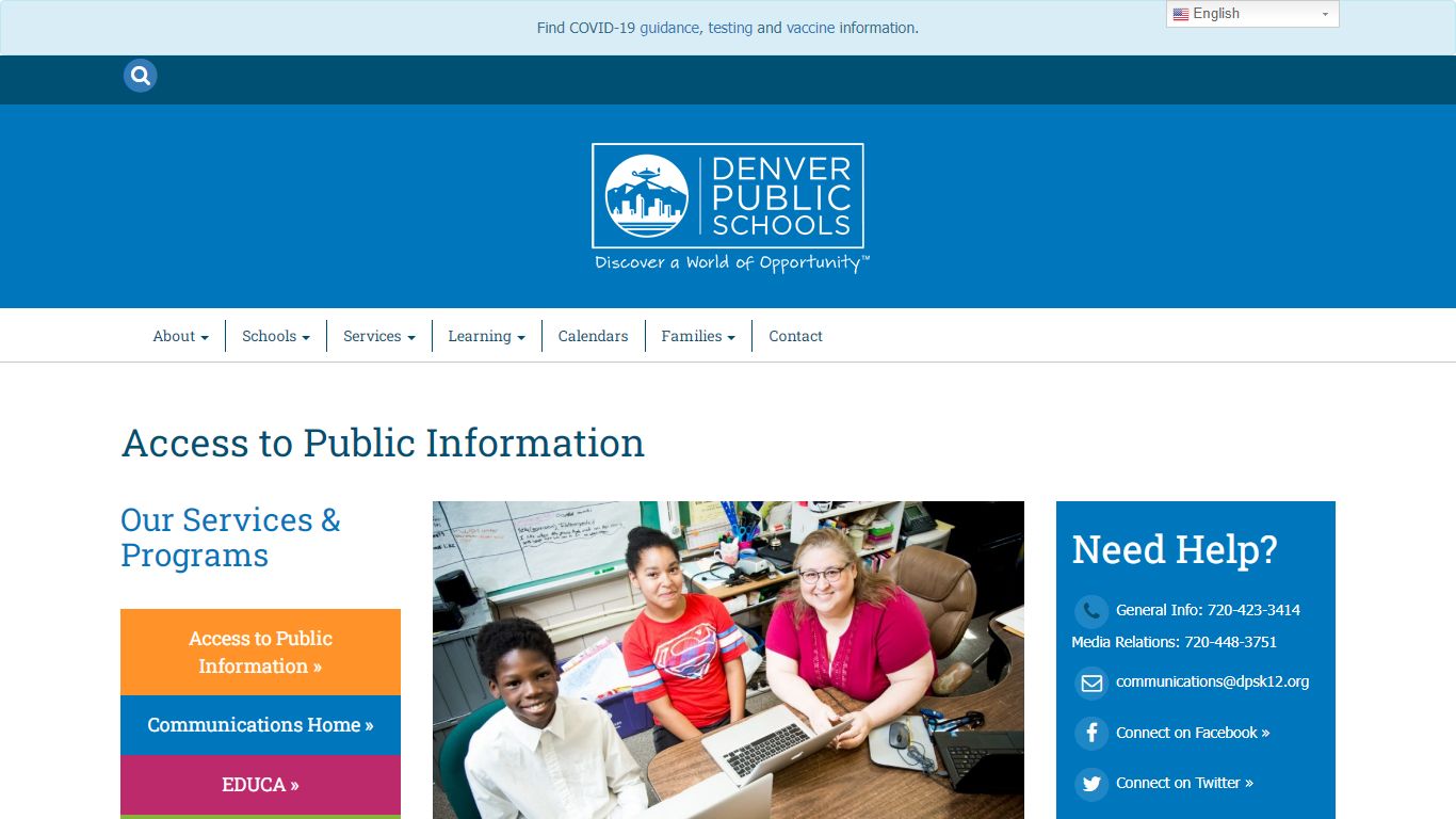 Access to Public Information | Denver Public Schools